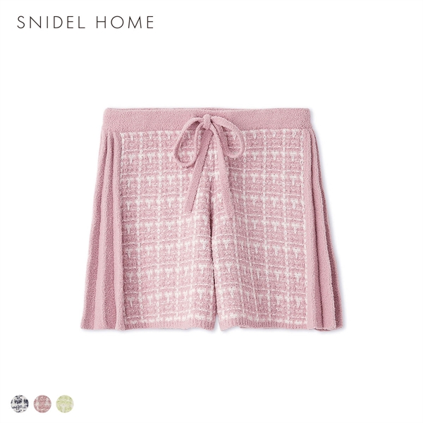 スナイデルホーム ツイードショートパンツ パジャマ ルームウェア SNIDEL HOME