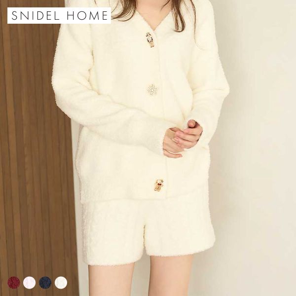 スナイデルホーム Steam Whip ケーブルショートパンツ パジャマ ルームウェア SNIDEL HOME HOLIDAY