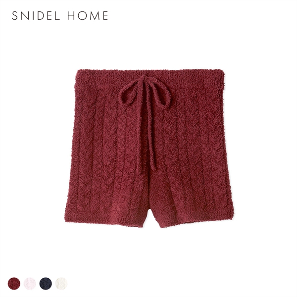 スナイデルホーム Steam Whip ケーブルショートパンツ パジャマ ルームウェア SNIDEL HOME HOLIDAY