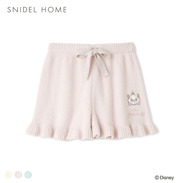 スナイデルホーム The Aristocats ニットショートパンツ 総柄ショートパンツ パジャマ ルームウェア SNIDEL HOME