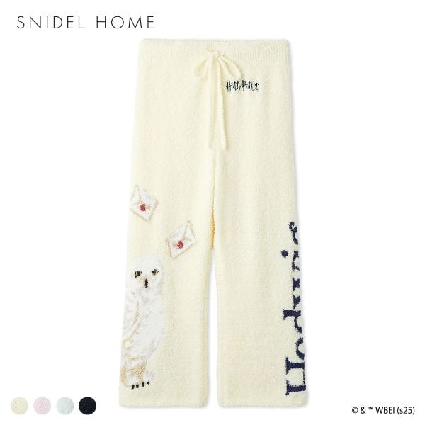 スナイデルホーム Harry Potter モチーフニットロングパンツ パジャマ ルームウェア ハリー・ポッター SNIDEL HOME