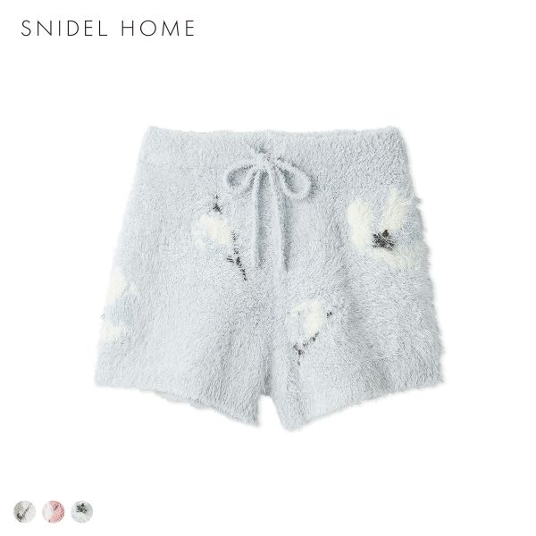 スナイデルホーム フラワージャガードニットショートパンツ SNIDEL HOME