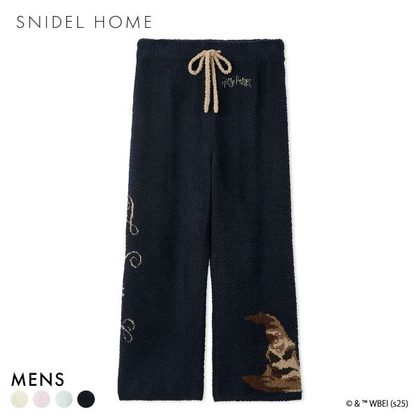スナイデルホーム メンズ Mens Harry Potter モチーフニットロングパンツ ルームウェア SNIDEL HOME ハリー・ポッター
