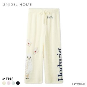 スナイデルホーム メンズ Mens Harry Potter モチーフニットロングパンツ ルームウェア SNIDEL HOME ハリー・ポッター