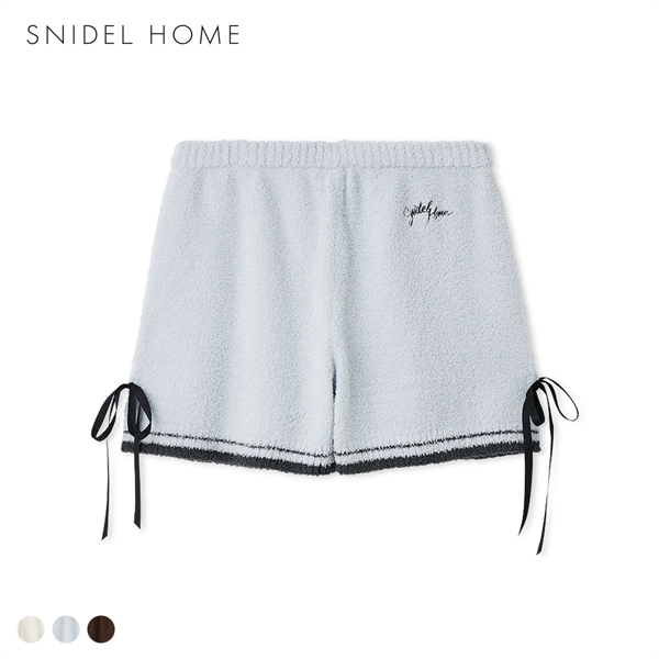スナイデルホーム Milcrea リボンニットショートパンツ パジャマ ルームウェア SNIDEL HOME Valentine バレンタイン
