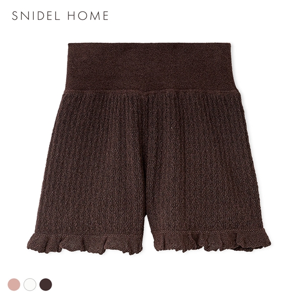 スナイデルホーム クロシェショートパンツ ルームウェア パジャマ SNIDEL HOME