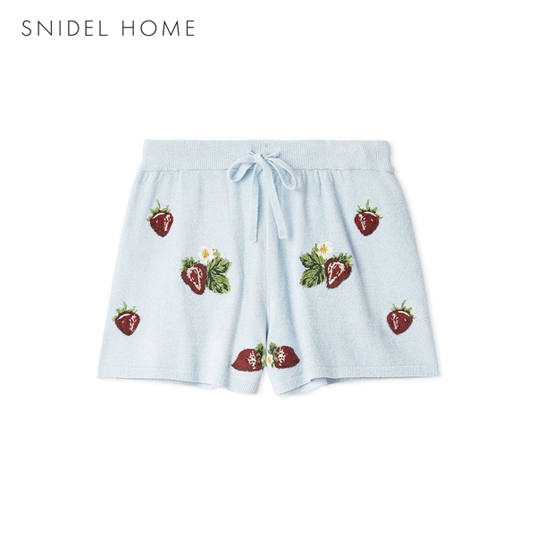 スナイデルホーム ストロベリーニットショートパンツ ルームウェア SNIDEL HOME