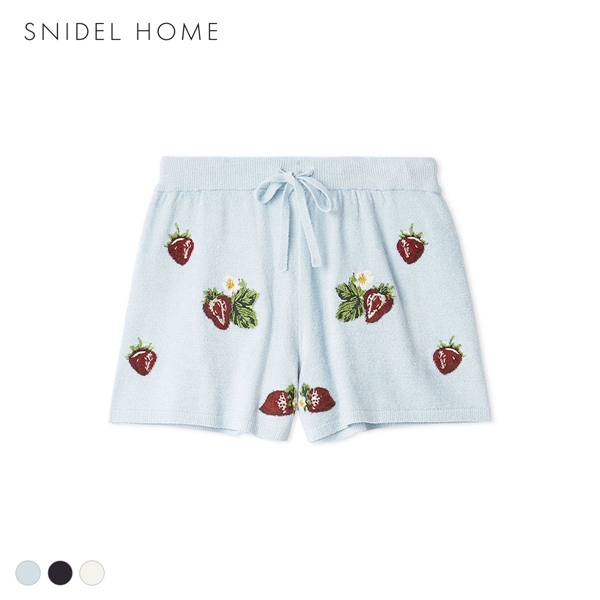 スナイデルホーム ストロベリーニットショートパンツ ルームウェア SNIDEL HOME