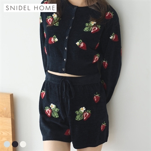 スナイデルホーム ストロベリーニットショートパンツ ルームウェア SNIDEL HOME