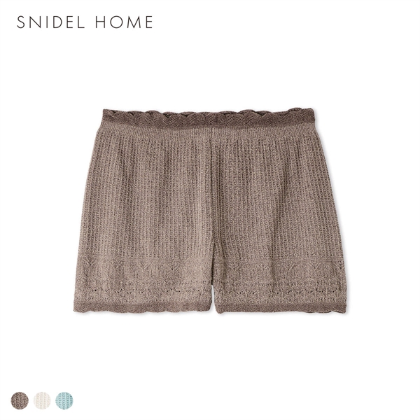 スナイデルホーム クロシェショートパンツ ルームウェア パジャマ SNIDEL HOME
