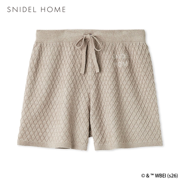 スナイデルホーム Tweety ワッフルコーンニットショートパンツ ルームウェア パジャマ SNIDEL HOME