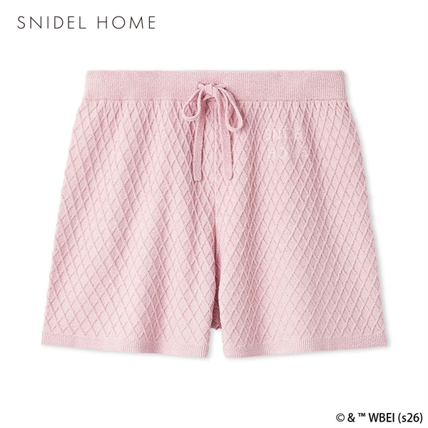 スナイデルホーム Tweety ワッフルコーンニットショートパンツ ルームウェア パジャマ SNIDEL HOME