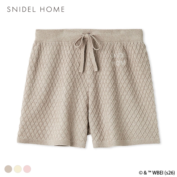 スナイデルホーム Tweety ワッフルコーンニットショートパンツ ルームウェア パジャマ SNIDEL HOME