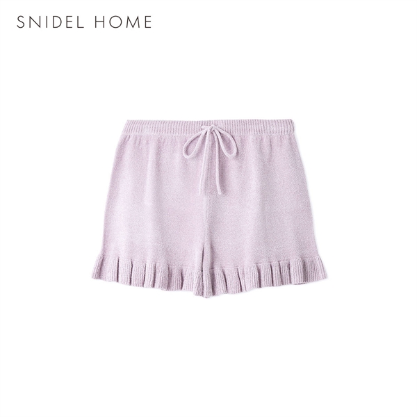 スナイデルホーム ニットフリルショートパンツ パジャマ ルームウェア SNIDEL HOME