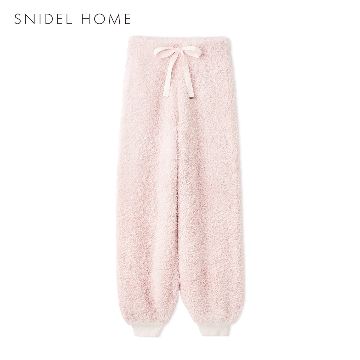 スナイデルホーム ボアニットロングパンツ パジャマ ルームウェア SNIDEL HOME(PI-ピンク-Free)