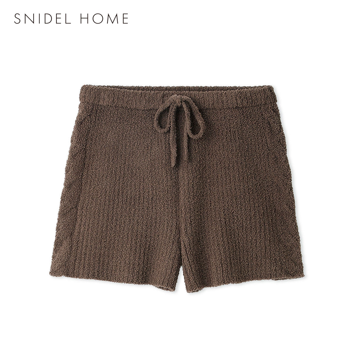 スナイデルホーム ベアニットショートパンツ パジャマ ルームウェア SNIDEL HOME(BR-ブラウン-Free)