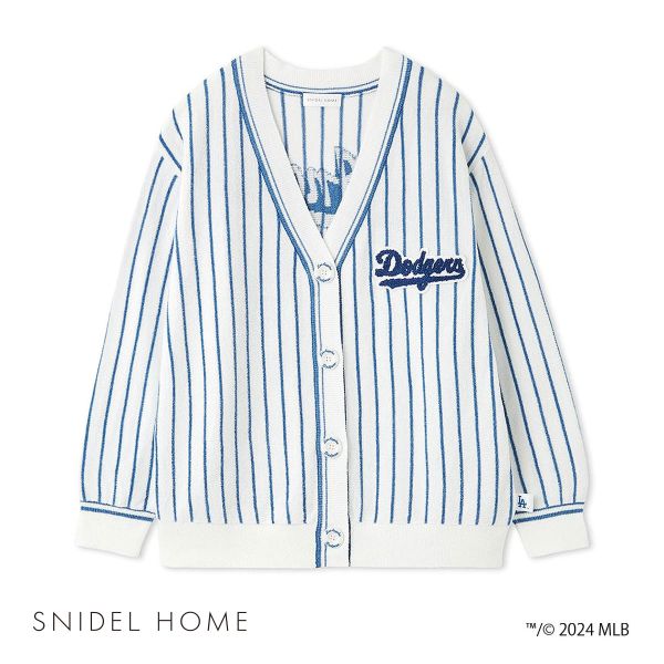 スナイデルホーム SNIDEL HOME 【MLB】ニットカーディガン パジャマ ルームウェア