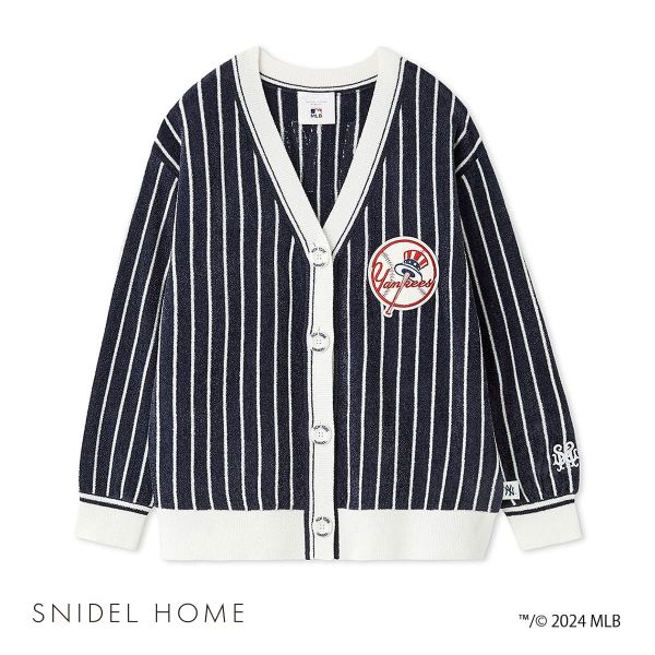 スナイデルホーム SNIDEL HOME 【MLB】ニットカーディガン パジャマ ルームウェア