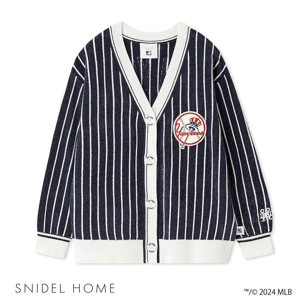 スナイデルホーム SNIDEL HOME 【MLB】ニットカーディガン