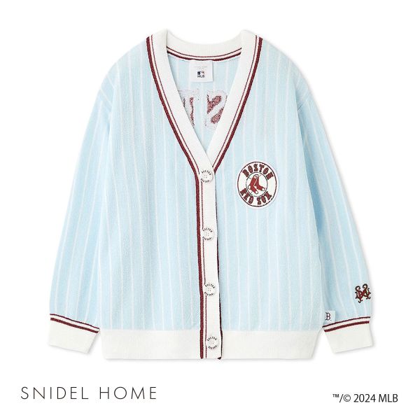 スナイデルホーム SNIDEL HOME 【MLB】ニットカーディガン パジャマ ルームウェア