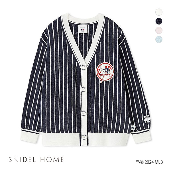 スナイデルホーム SNIDEL HOME 【MLB】ニットカーディガン パジャマ ルームウェア