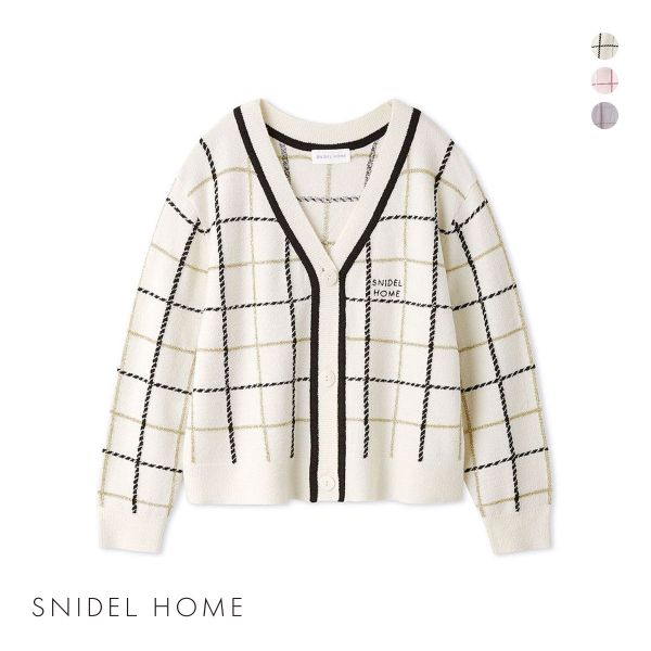 20%OFF スナイデルホーム チェックカーディガン パジャマ ルームウェア SNIDEL HOME 20%OFF スナイデルホーム チェックカーディガン パジャマ ルームウェア SNIDEL HOME