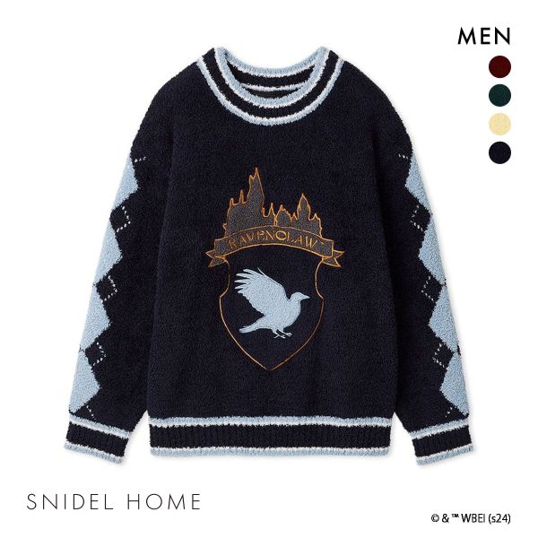 スナイデルホーム メンズ ハリー・ポッター ニットプルオーバー パジャマ ルームウェア SNIDEL HOME
