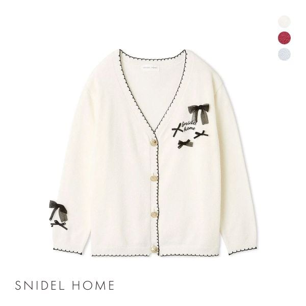 20%OFF スナイデルホーム リボンカーディガン ルームウェア パジャマ SNIDEL HOME 20%OFF スナイデルホーム リボンカーディガン ルームウェア パジャマ SNIDEL HOME