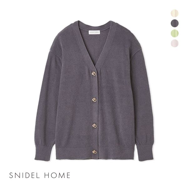 スナイデルホーム ICESUMMER デザインボタンカーディガン パジャマ ルームウェア SNIDEL HOME