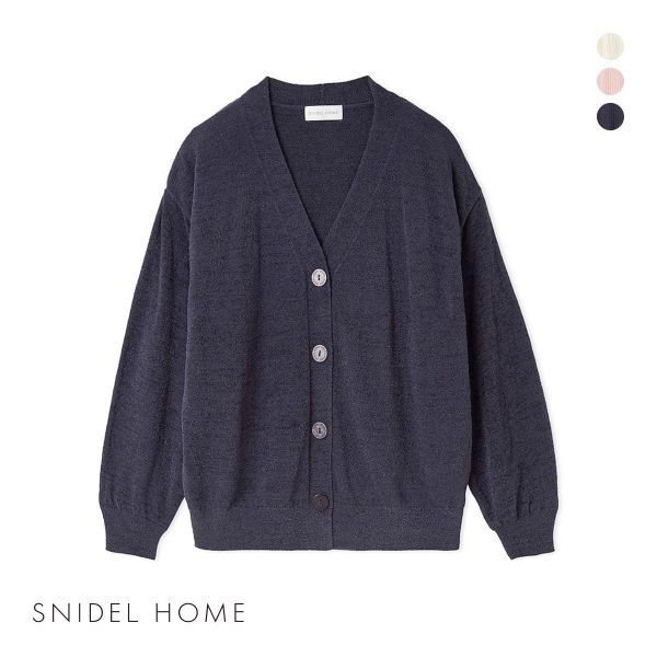 スナイデルホーム SorbetTouch Cool 接触冷感 カーディガン パジャマ ルームウェア シャーベットタッチクール SNIDEL HOME