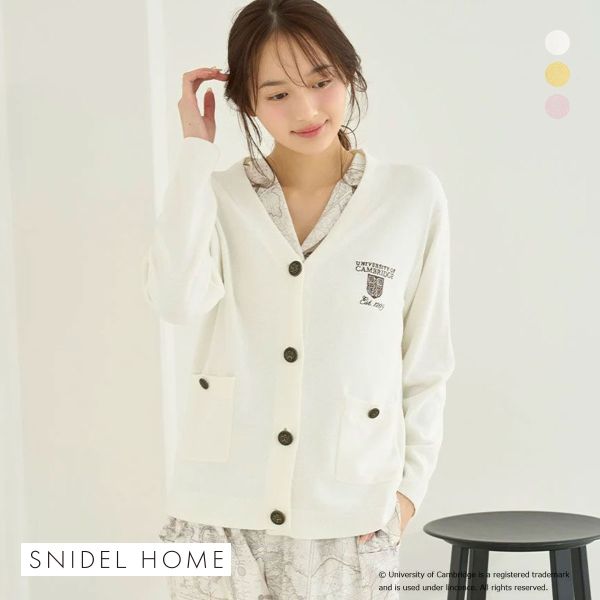 20%OFF スナイデルホーム University of Cambridge ニットカーディガン パジャマ ルームウェア SNIDEL HOME ケンブリッジ大学 20%OFF スナイデルホーム University of Cambridge ニットカーディガン パジャマ ルームウェア SNIDEL HOME ケンブリッジ大学