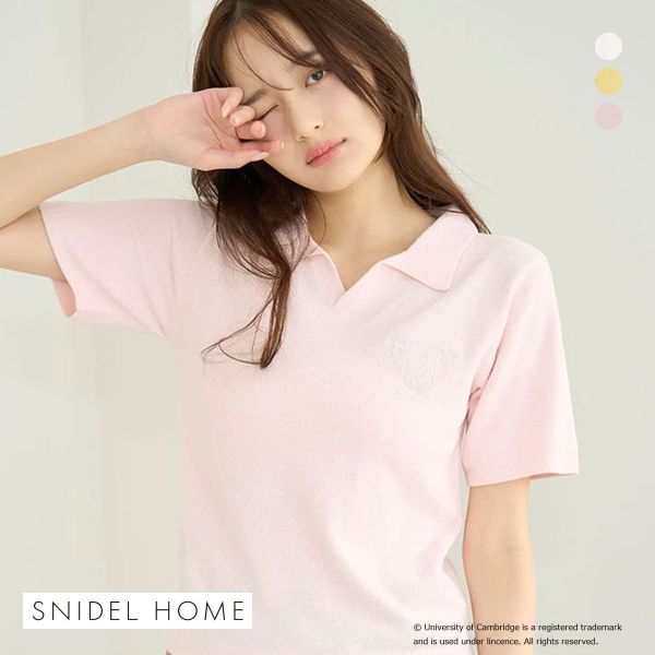 20%OFF スナイデルホームUniversity of Cambridge ポロニットプルオーバー パジャマ ルームウェア ケンブリッジ大学 20%OFF スナイデルホームUniversity of Cambridge ポロニットプルオーバー パジャマ ルームウェア ケンブリッジ大学