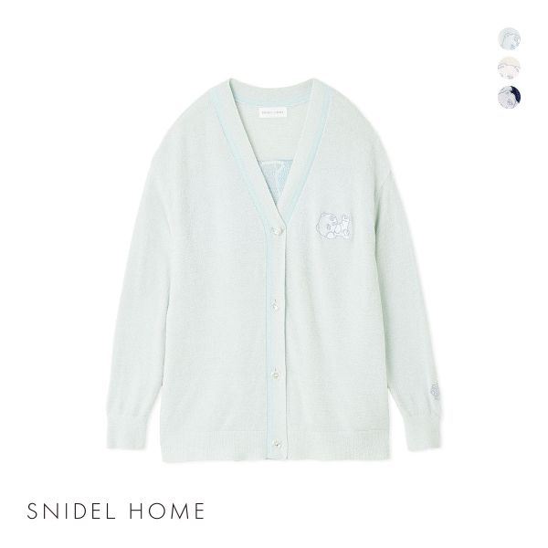 スナイデルホーム icy baby SorbetTouch Coolカーディガン 接触冷感 パジャマ ルームウェア SNIDEL HOME