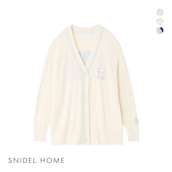 スナイデルホーム icy baby SorbetTouch Coolカーディガン 接触冷感 パジャマ ルームウェア SNIDEL HOME