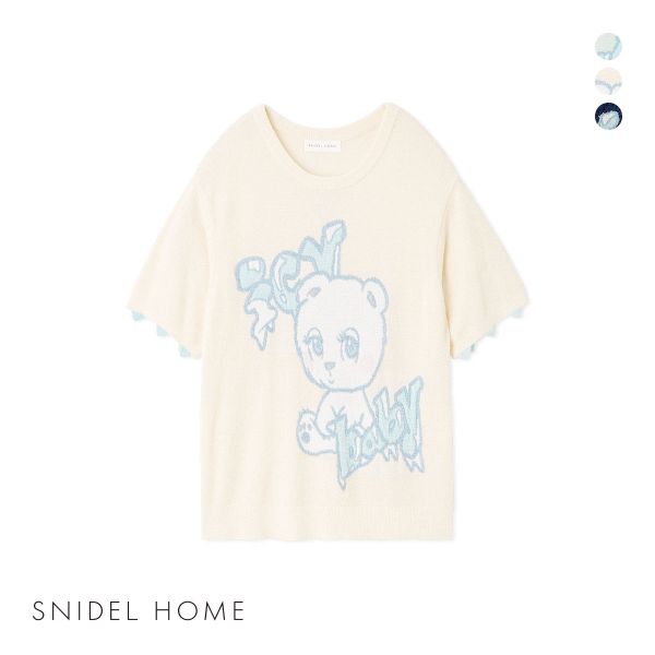 スナイデルホーム icy baby SorbetTouchCool プルオーバー 接触冷感 パジャマ ルームウェア SNIDEL HOME