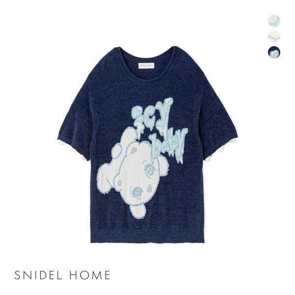 スナイデルホーム icy baby SorbetTouchCool プルオーバー 接触冷感 パジャマ ルームウェア SNIDEL HOME