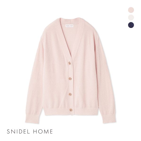 スナイデルホーム Sorbet Touch Cool 接触冷感 カーディガン SNIDEL HOME