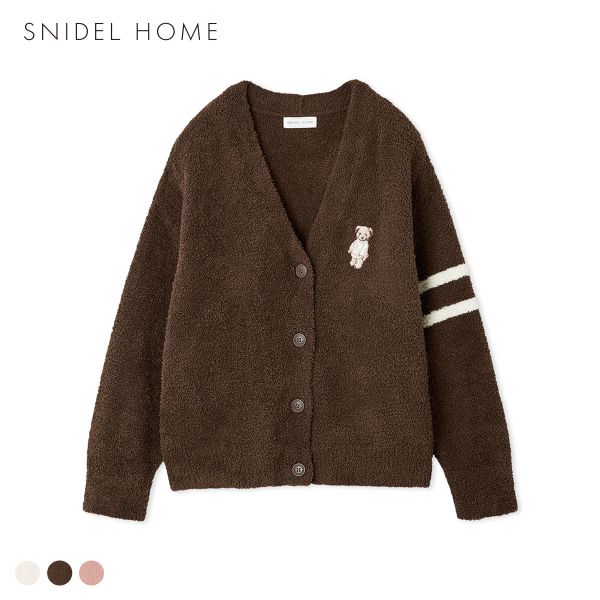 スナイデルホーム Bearニットカーディガン SNIDEL HOME