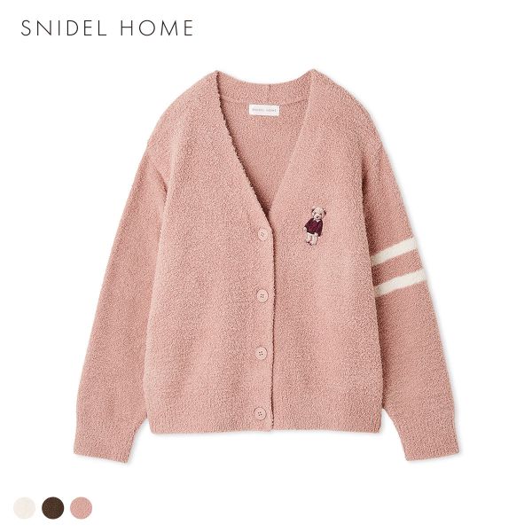 スナイデルホーム Bearニットカーディガン SNIDEL HOME