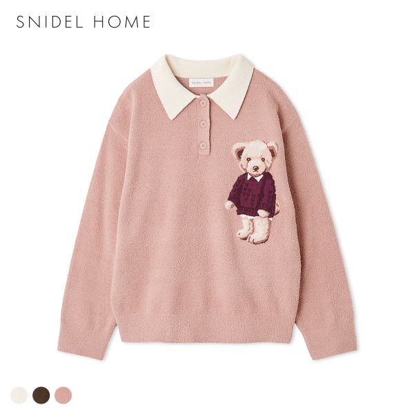 スナイデルホーム Bearニットプルオーバー SNIDEL HOME