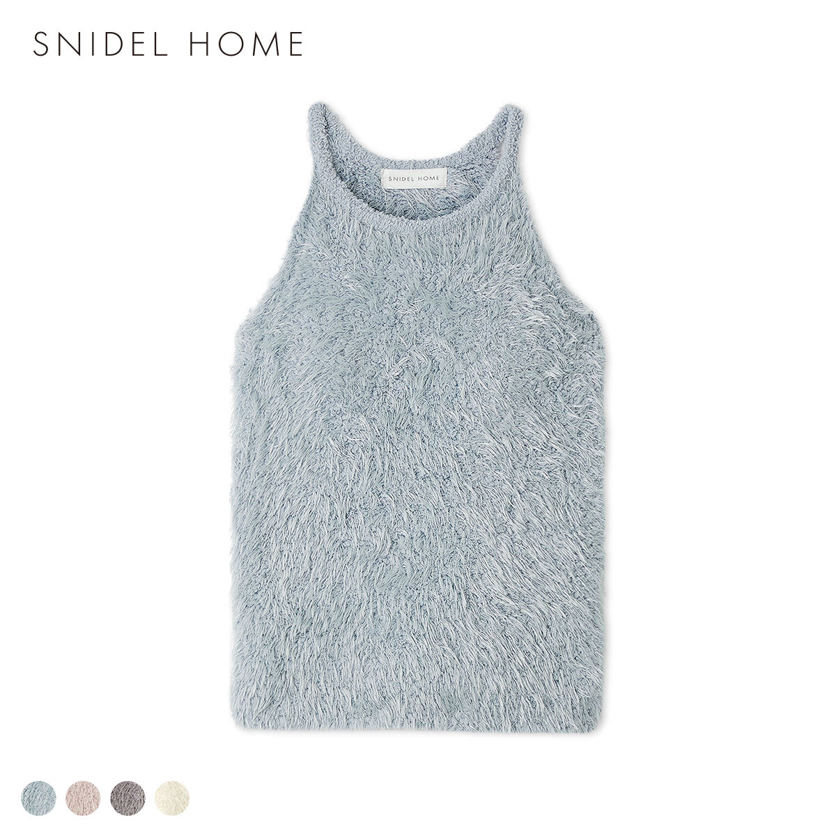 スナイデルホーム シャギーアメスリニット パジャマ ルームウェア SNIDEL HOME(BU-ブルー-Free)