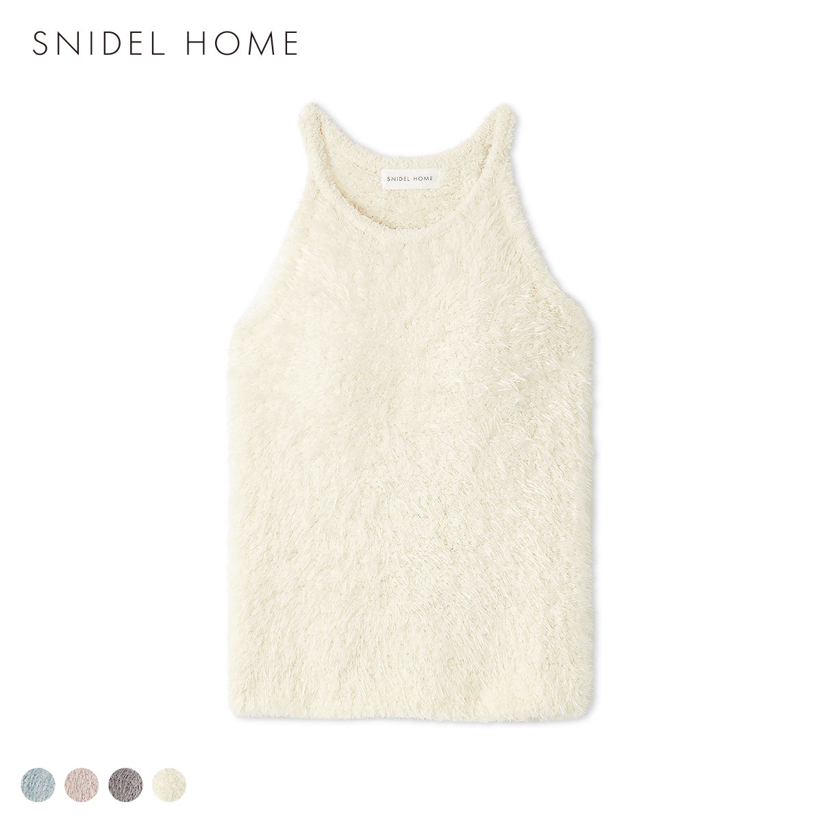 スナイデルホーム シャギーアメスリニット パジャマ ルームウェア SNIDEL HOME(IV-アイボリー-Free)