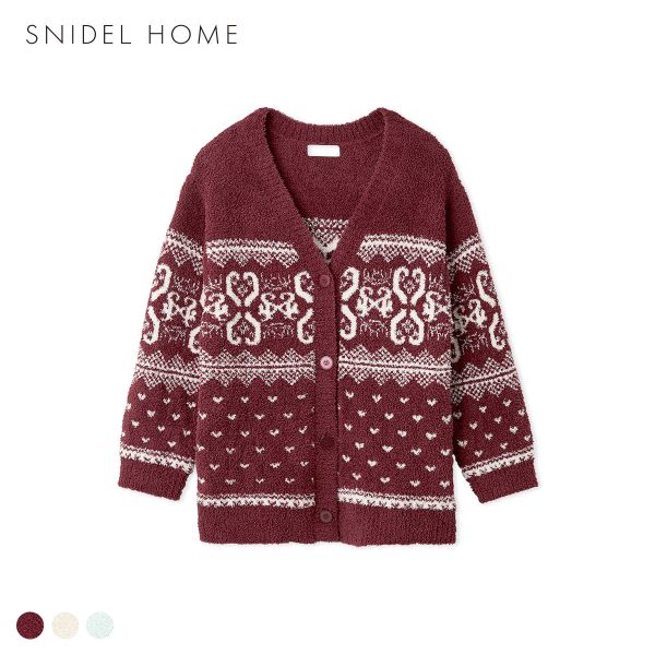 スナイデルホーム ノルディックカーディガン パジャマ ルームウェア SNIDEL HOME