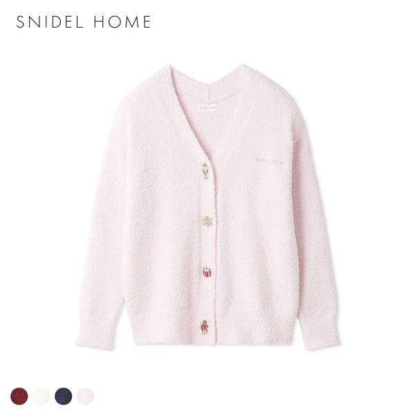 スナイデルホーム Steam Whip デザインボタンカーディガン パジャマ ルームウェア SNIDEL HOME