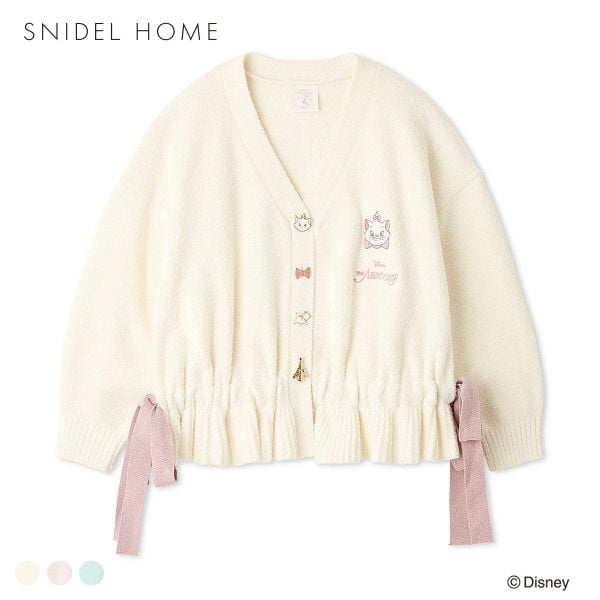 スナイデルホーム The Aristocats デザインボタンカーディガンパジャマ ルームウェア SNIDEL HOME