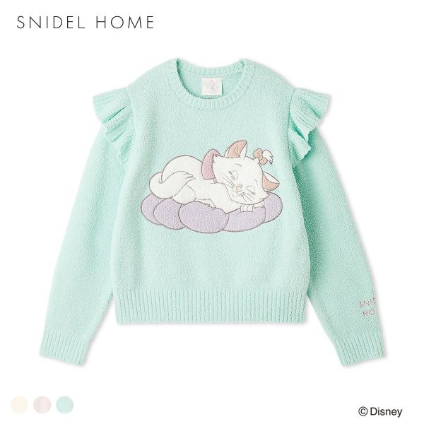 スナイデルホーム The Aristocats ニットプルオーバーパジャマ ルームウェア SNIDEL HOME