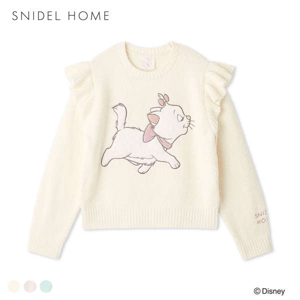 スナイデルホーム The Aristocats ニットプルオーバーパジャマ ルームウェア SNIDEL HOME