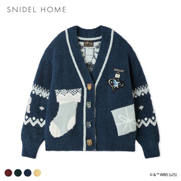スナイデルホーム Harry Potter ニットカーディガン パジャマ ルームウェア SNIDEL HOME ハリー・ポッター