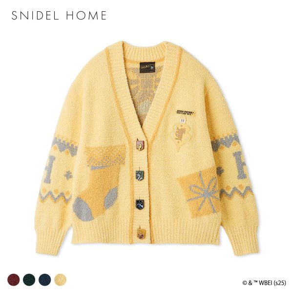スナイデルホーム Harry Potter ニットカーディガン パジャマ ルームウェア SNIDEL HOME ハリー・ポッター