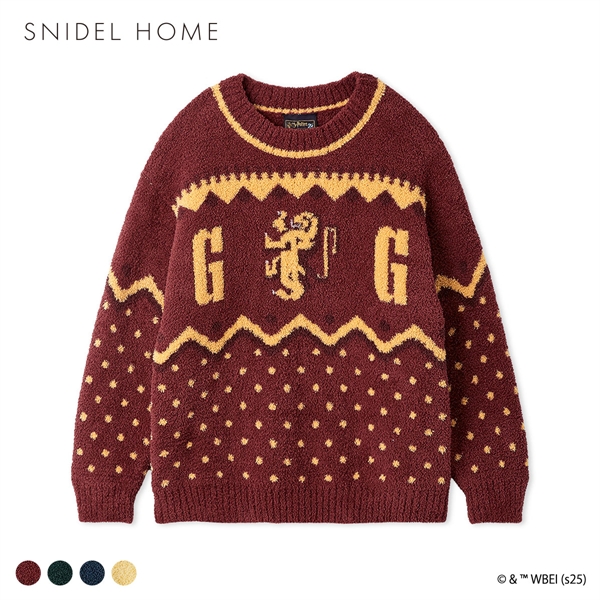スナイデルホーム Harry Potter ニットプルオーバー パジャマ ルームウェア SNIDEL HOME ハリー・ポッター